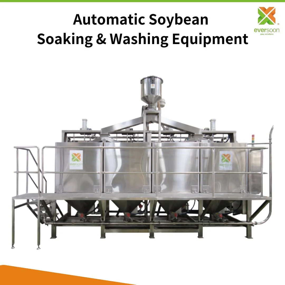 Automatic soybean soaking washing equipment industrial stainless steel system